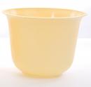 Yellow Spun Planter